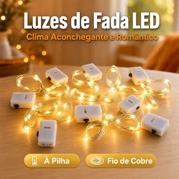 15 Unidade Fio De Led Fio Fada Cordão De Luzes Natal E Festa Luzes nterna Festas Presentes De Decoração 2m LEDs