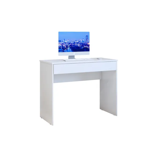 Escrivaninha Mesa Home Office 90cm Gaveta Prateleira | Estudo Notebook Computador Quarto FULL