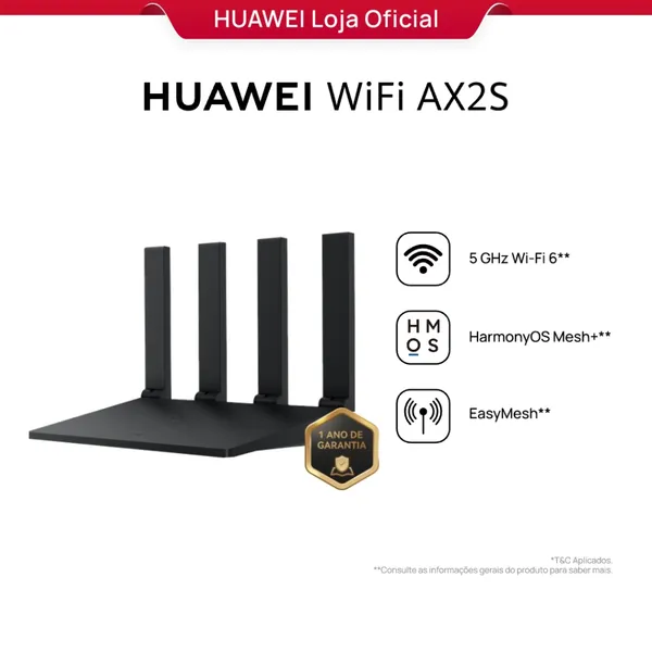 Roteador HUAWEI WiFi AX2S