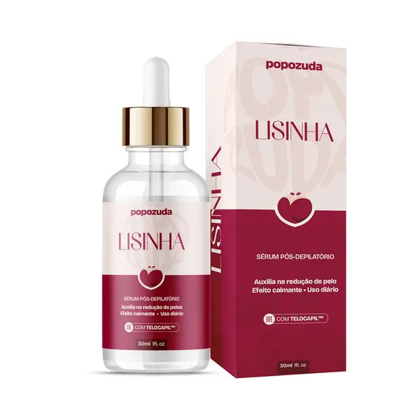 Sérum Redutor de Pelos Lisinha Popozuda 30ml