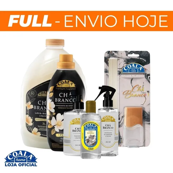 Kit Coala Completo Chá Branco 6 itens