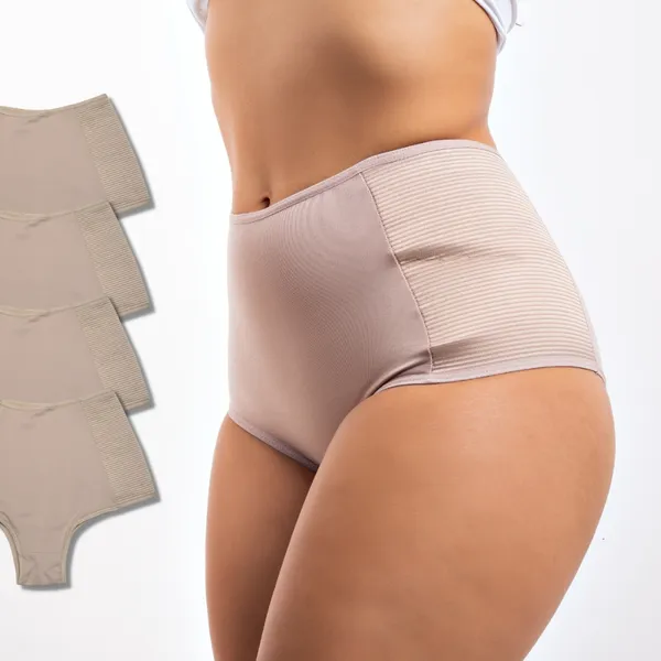 Kit 4 Calcinhas Cinta Modeladora VIÉRE