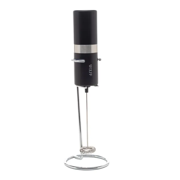 Mixer para Bebidas de Aço Inox e Plástico com Suporte - Wolff