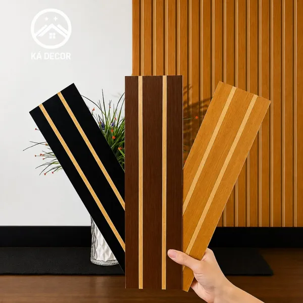 Kit até 100 placas ​ripadas MDF Premium 45x11cm