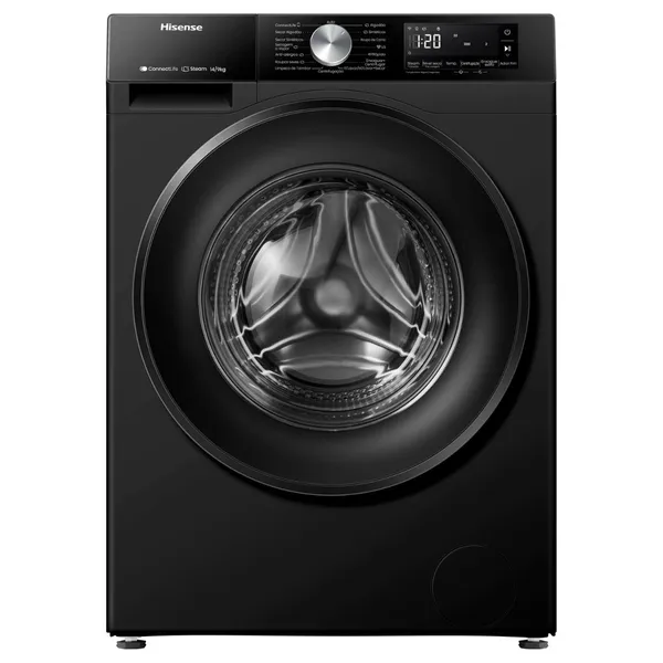 Lava e Seca Hisense 3s 14/9kg com Motor Inverter Wi-fi e Steam Wd3s14 Preta
