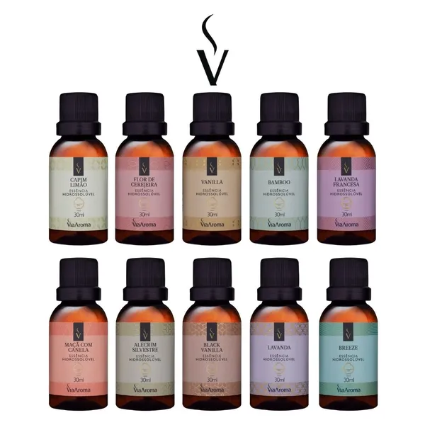 Essência Hidrossolúvel Via Aroma - 30ml