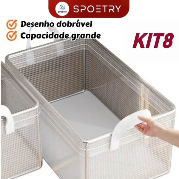 Caixas Organizador De Guarda Roupa Dobrável De Armazenamento Dobrável Para Roupas E Calças Grande Dura Qualidade