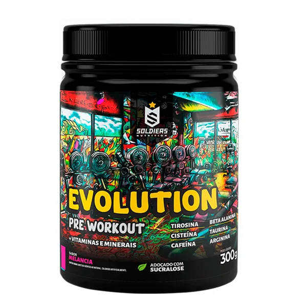 Pré-Treino Evolution Soldiers Nutrition 300g