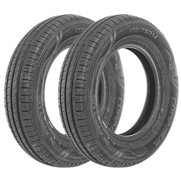 Kit 2 Pneus 175/75 R14 Blazer HP Compasal 86T Novos Aro 14