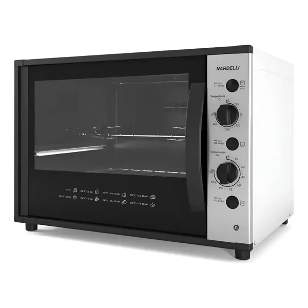 Forno Elétrico Bancada Nardelli  60L C/ Espeto Giratório  Smart60