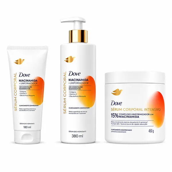 Dove Sérum Corporal Niacinamida + Uniformizador 180ml