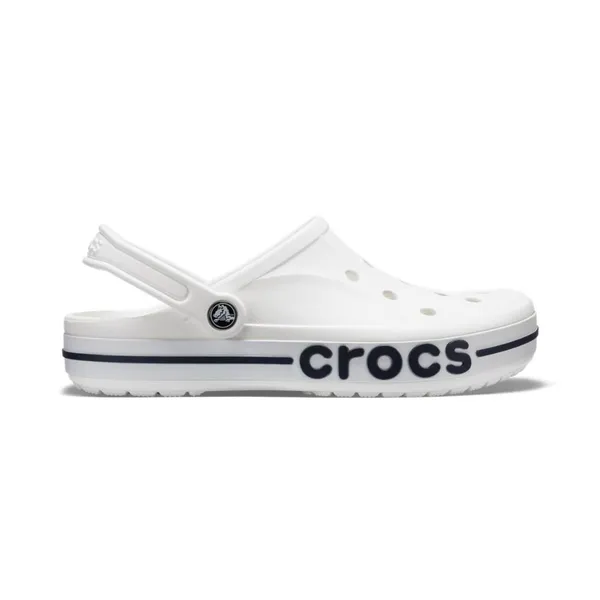 Sandália crocs bayaband clog white/navy