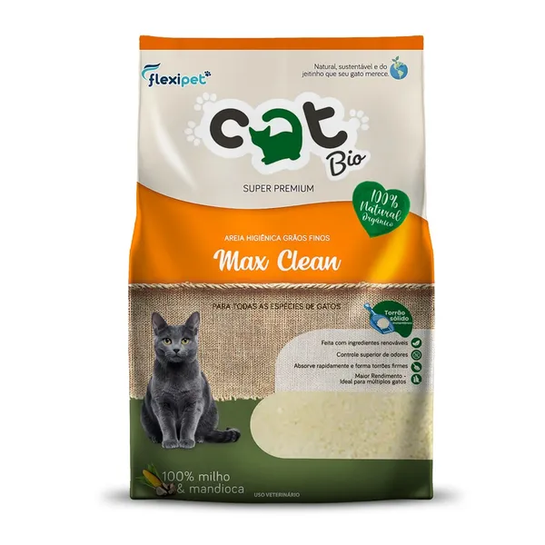 Areia Catbio Grãos Finos 4kg