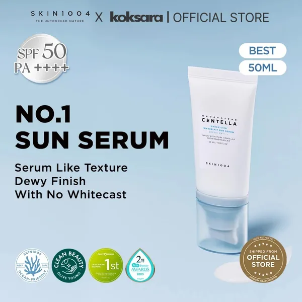 SKIN1004 Madagascar Centella Hyalu-Cica Water-Fit Sun Serum