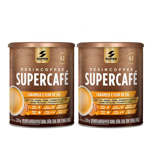 Kit 02 Desincoffee Supercafé Caramelo Flor Sal