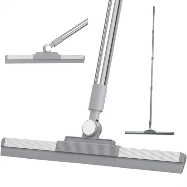 Rodo Vassoura Mágica De Silicone Cabo de 160cm Flytex