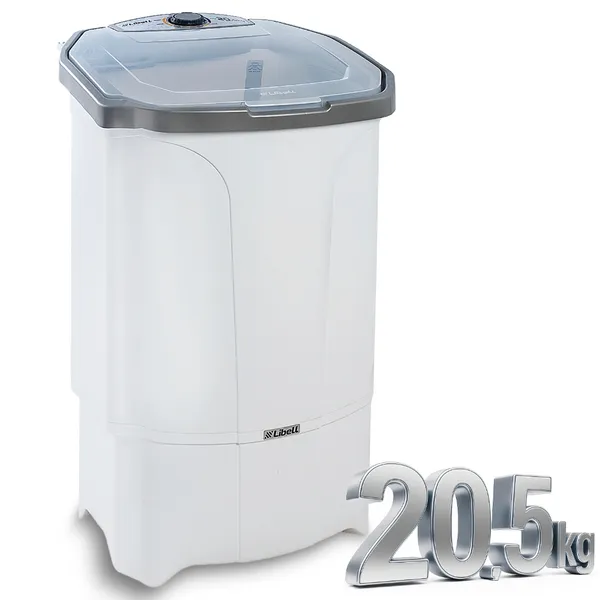 lavadora Tanquinho 20Kg Elétrica Libell Lavagem Por Turbilhonamento Maquina Tampa Branca 127V 220V