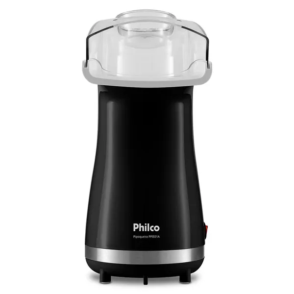 Pipoqueira Elétrica Sem Óleo Philco Preta 1200W PPIE01A