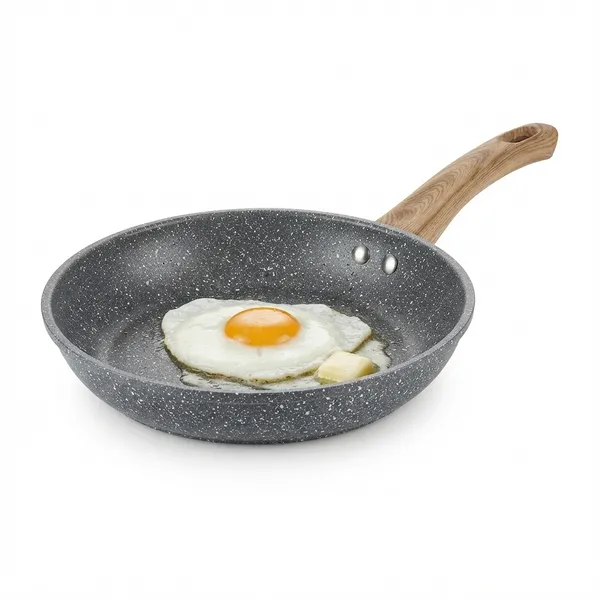 Frigideira Wolff Granilite Preta 24cm, Antiaderente Cerâmica, Compatível com Indução e Gás