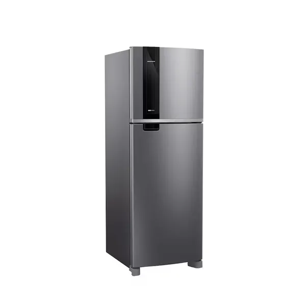 Geladeira BRM46MK 385 Litros Frost Free Duplex Painel Eletrônico Inox Brastemp